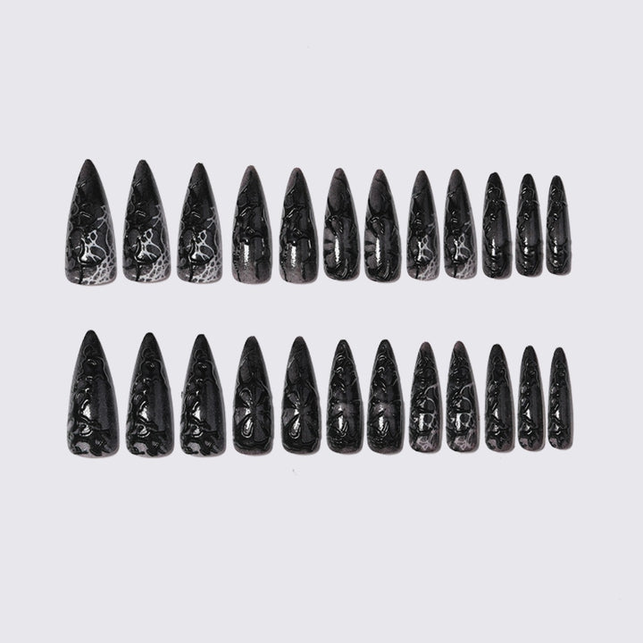 Creative Nail Art Set in Spider Pattern Stornfield
