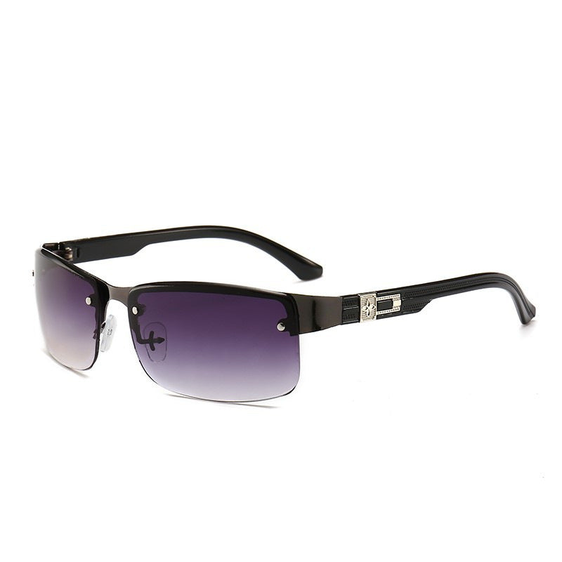 Ladies stylish square sunglasses with gold accents Stornfield