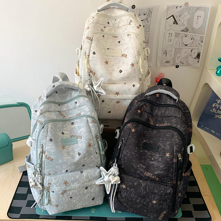 Playful Illustrated School Backpack Stornfield