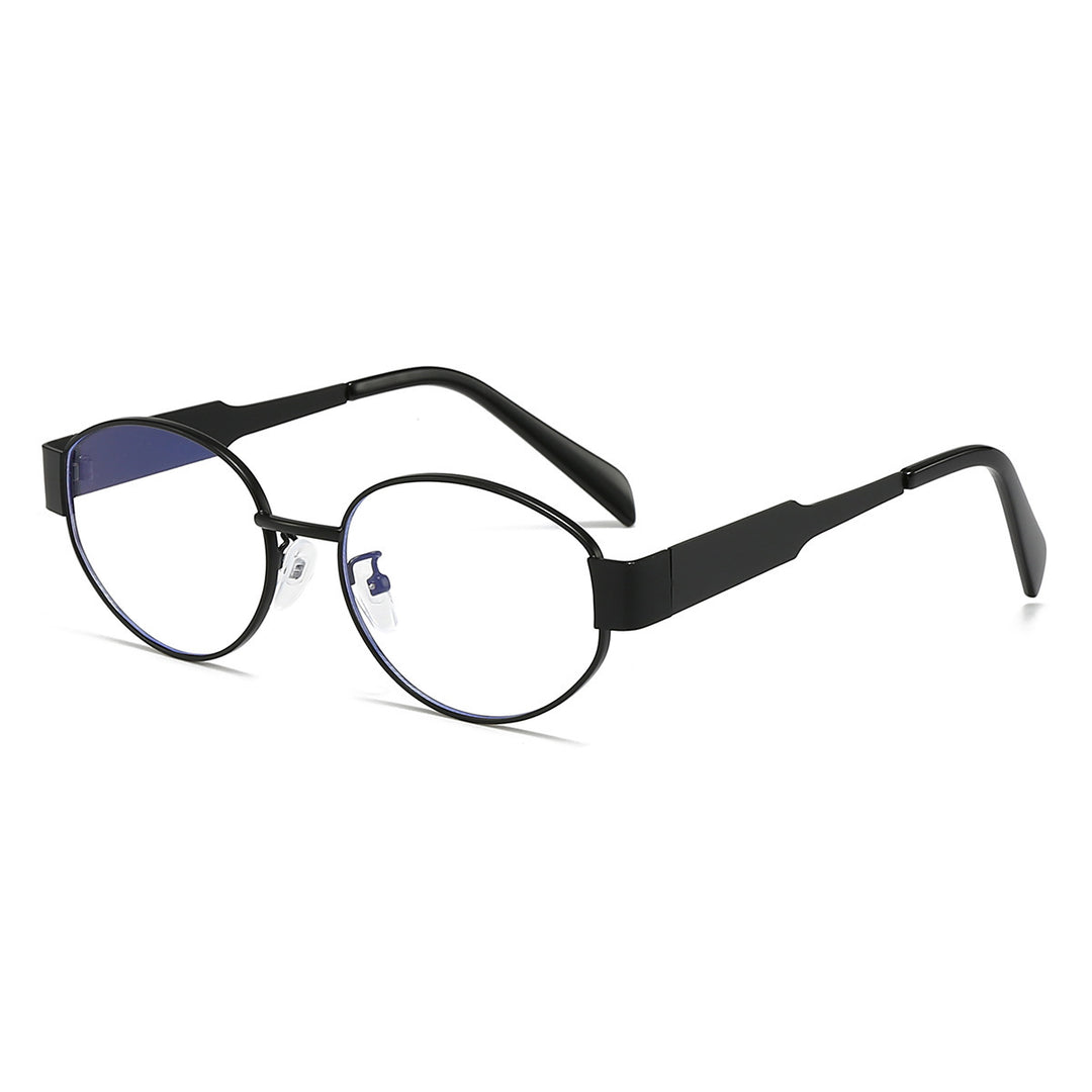 Fashionable oversized sunglasses with metal frame Stornfield