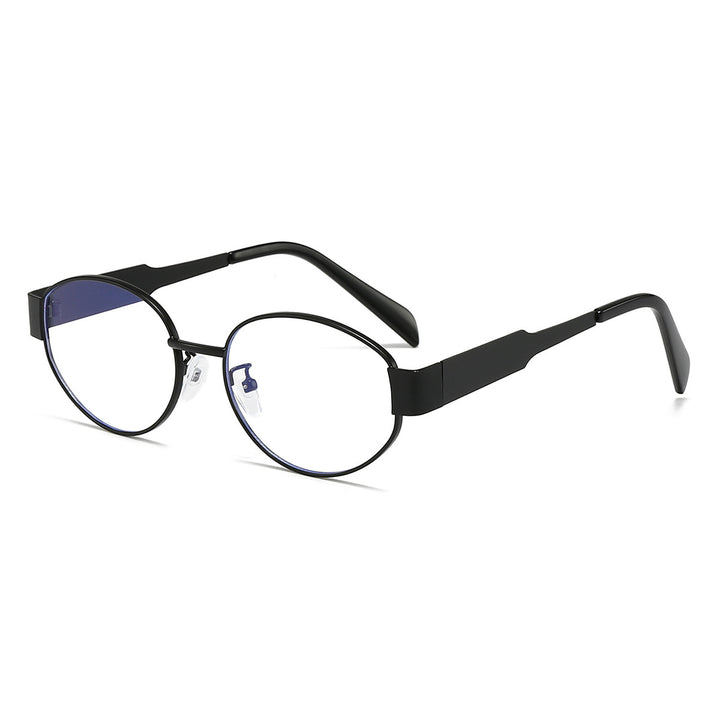 Fashionable oversized sunglasses with metal frame Stornfield