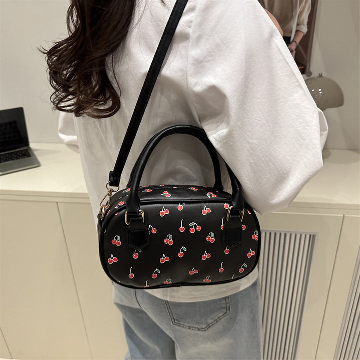 Playful Cherry Print Mini Handbag Stornfield
