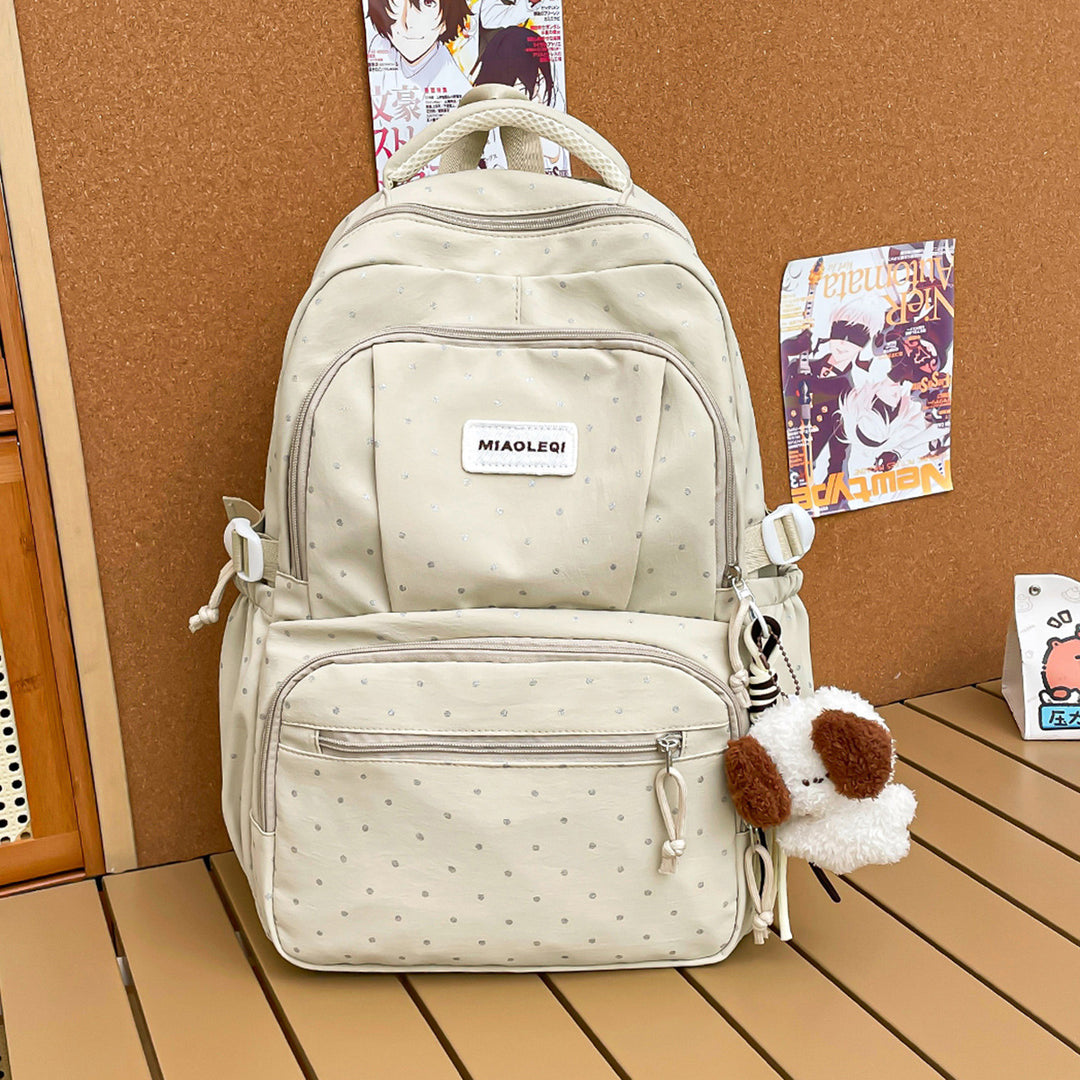 Multifunctional Polka Dot Backpack Stornfield
