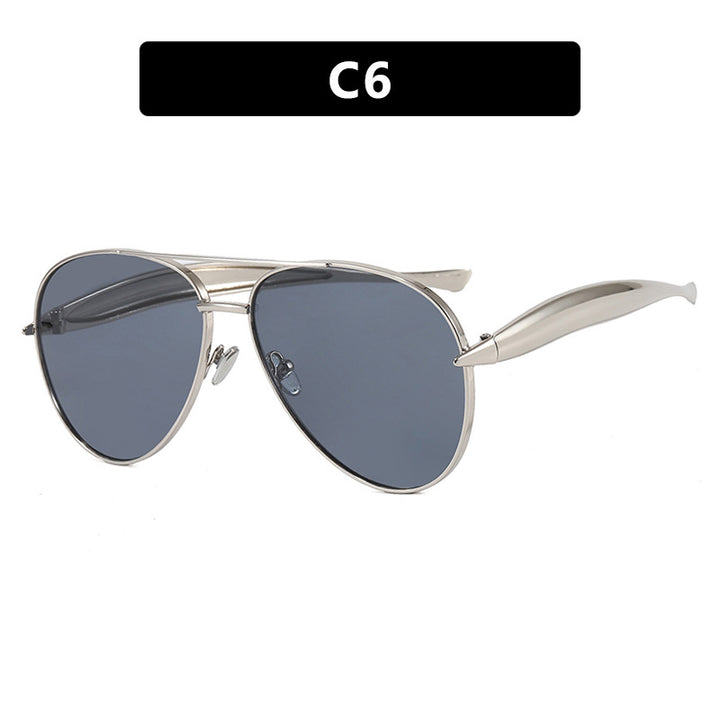 Women's pilot sunglasses with elegant accents and protective UV filter Stornfield