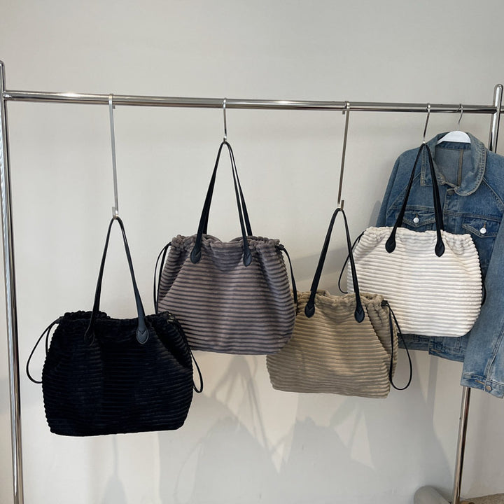 Textured Soft Fabric Tote Stornfield