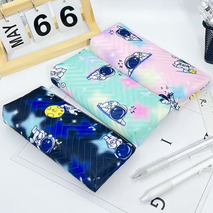 Stylish Astronaut-Themed Pencil Case Stornfield