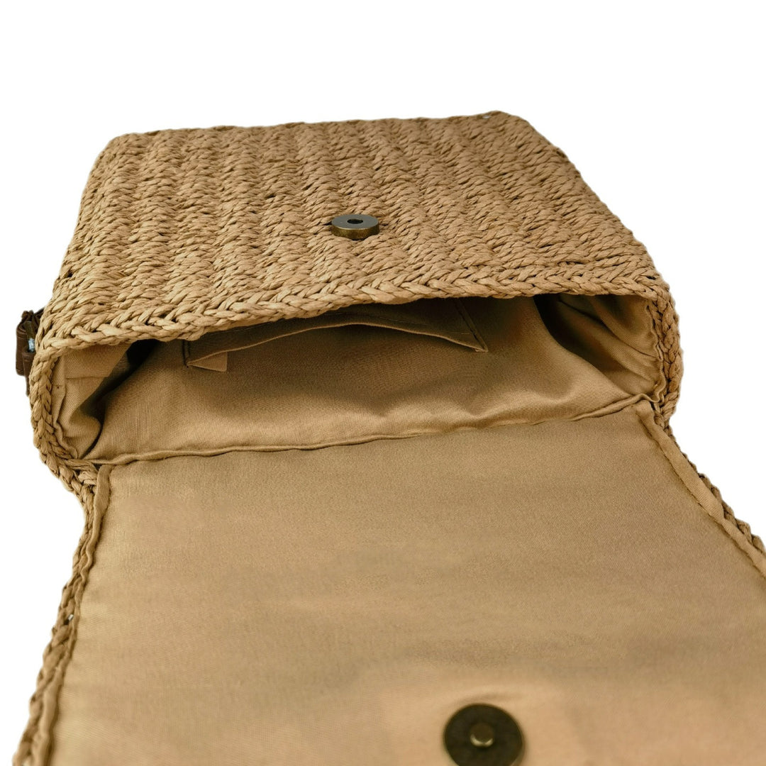 Stylish Rattan Shoulder Bag Stornfield