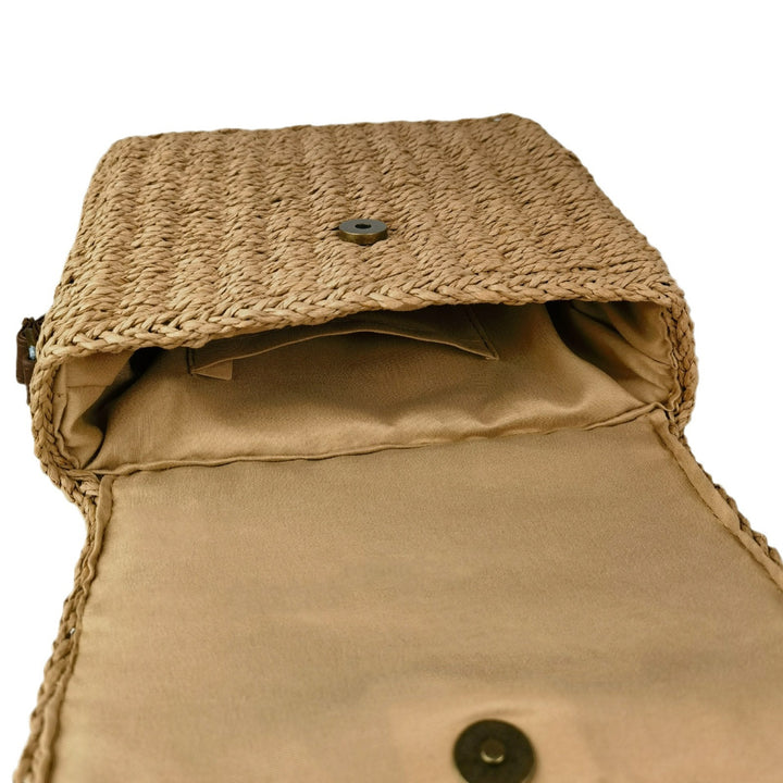 Stylish Rattan Shoulder Bag Stornfield