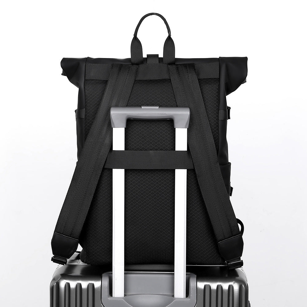 Waterproof Roll-Top Travel Backpack Stornfield