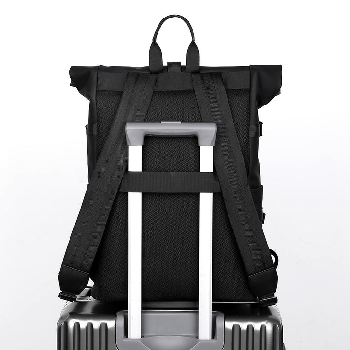 Waterproof Roll-Top Travel Backpack Stornfield