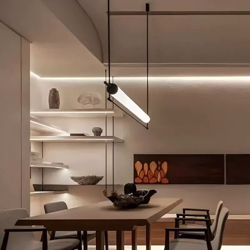 Minimalist Linear Suspension Light