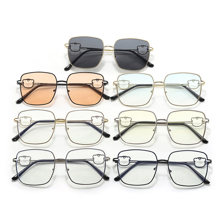Women’s fashionable square glasses with unique accents Stornfield