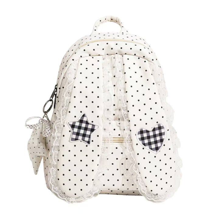 Backpack with Playful Design and Charming Applications Stornfield