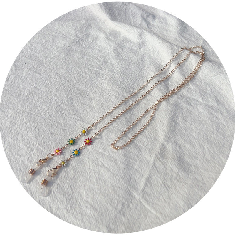 Floral-Accented Eyewear Chain Stornfield