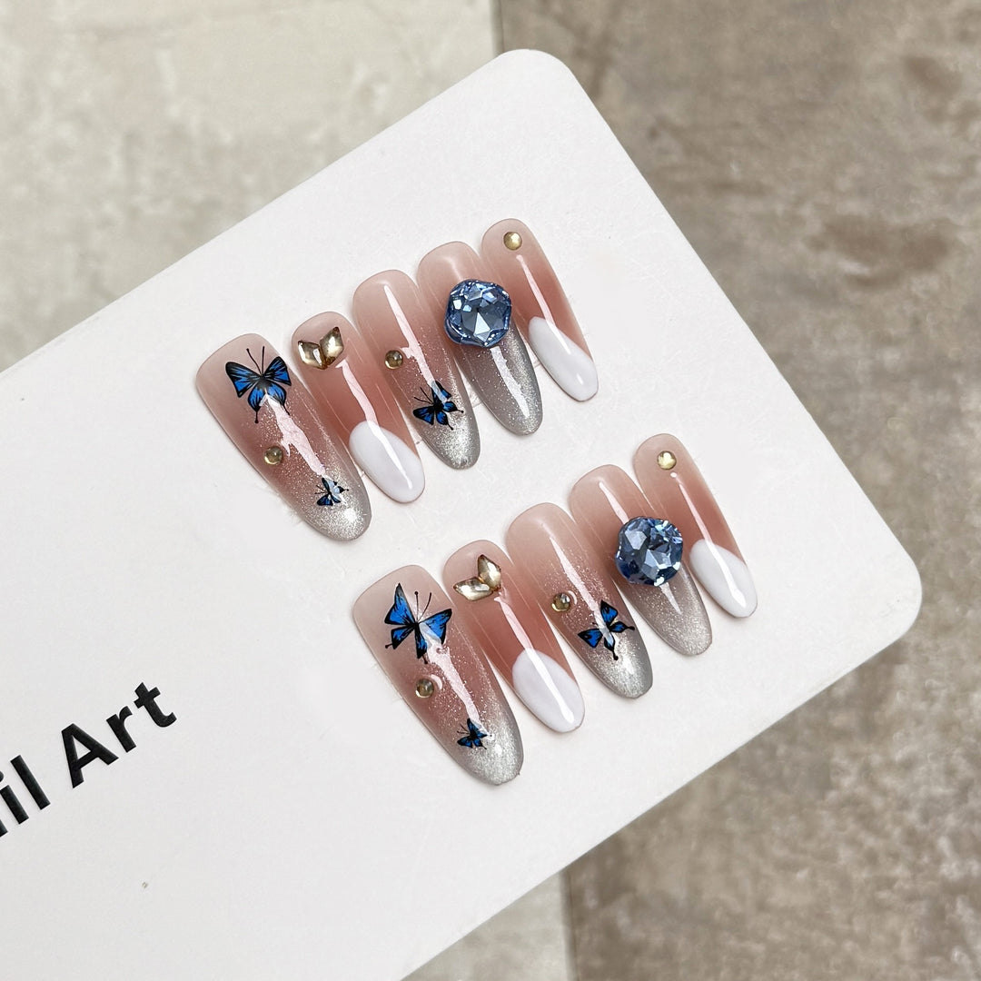 Decorative Animal Print Press-On Nail Set Stornfield