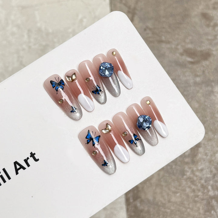 Decorative Animal Print Press-On Nail Set Stornfield