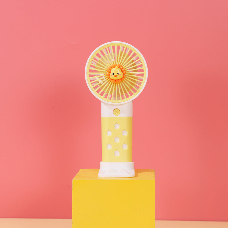 Women's Portable Mini Hand Fan with Cute Rabbit Design Stornfield