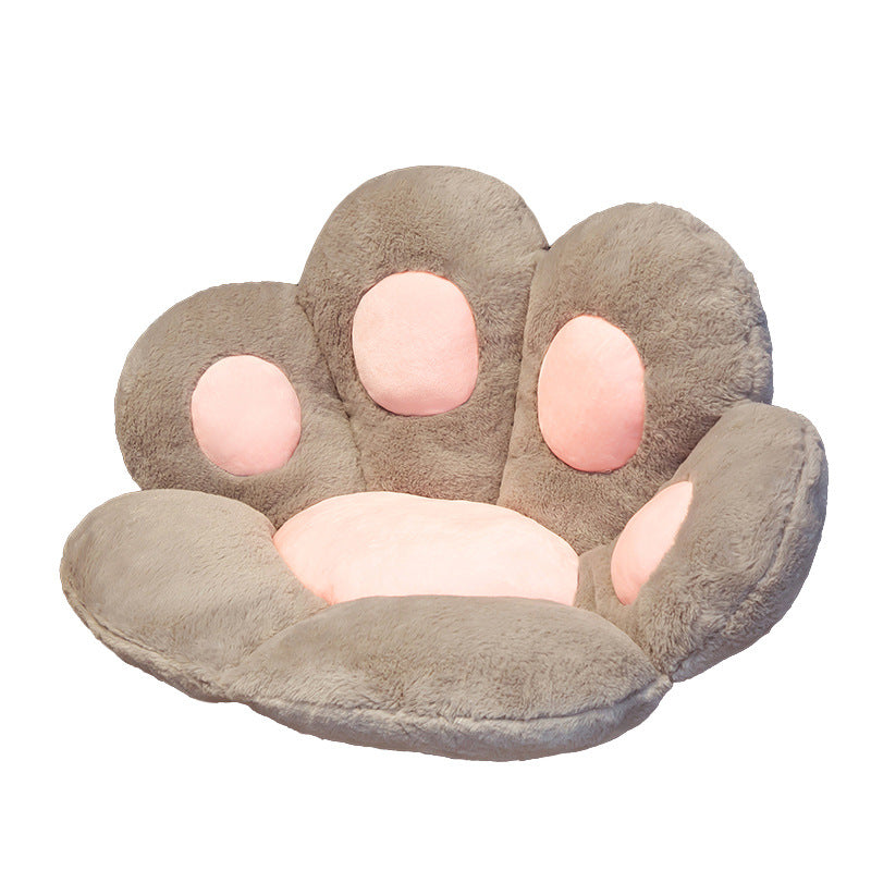 Plush seat cushion in paw shape Stornfield