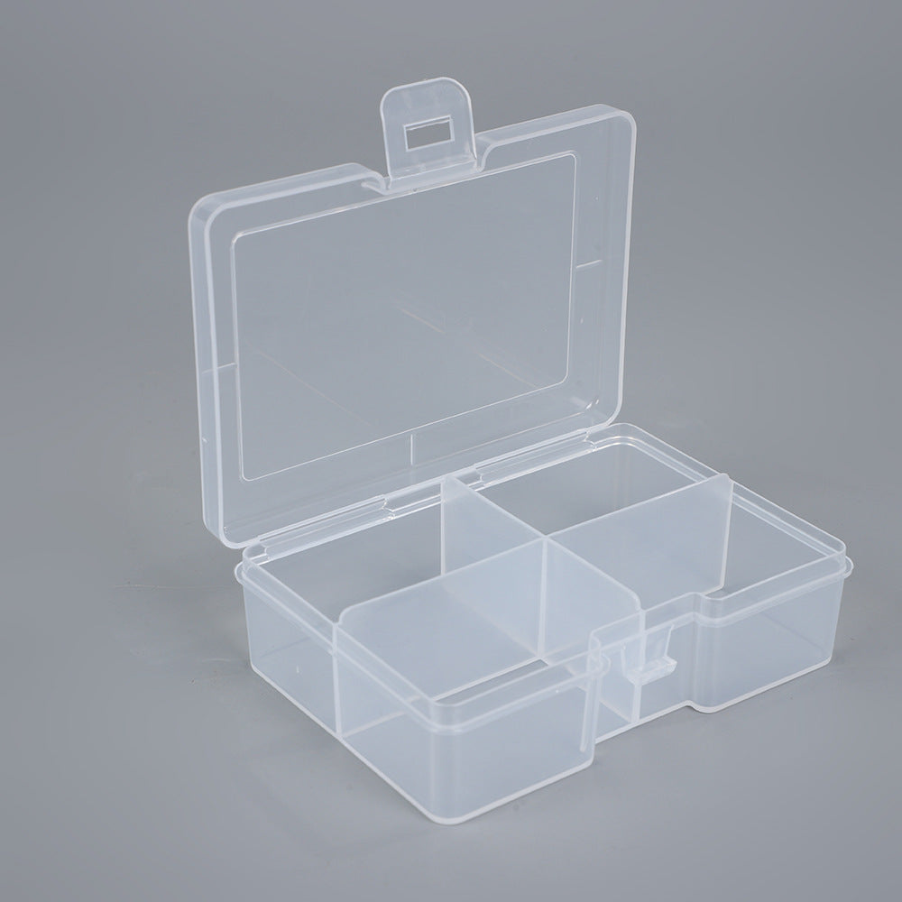 Transparent Multi-Section Craft Storage Box Stornfield