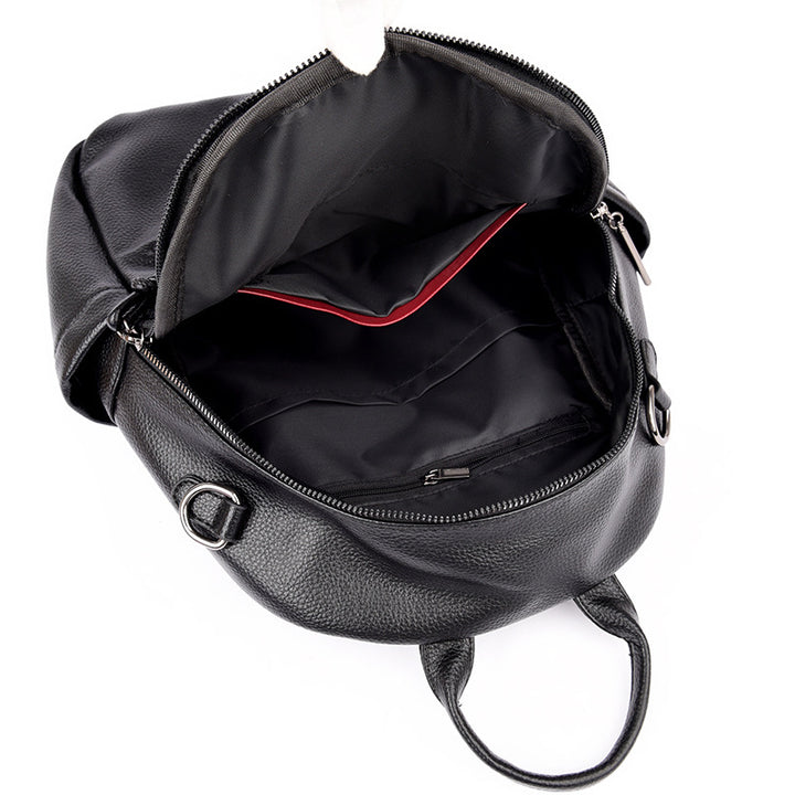 Premium Leather Travel Backpack Stornfield