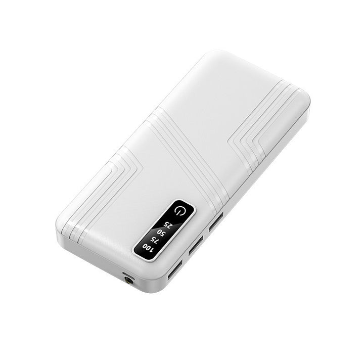 Portable power bank with multifunctional fast charging connector and LCD display Stornfield