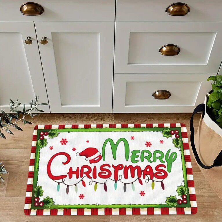 Holiday-Themed Entrance Mat