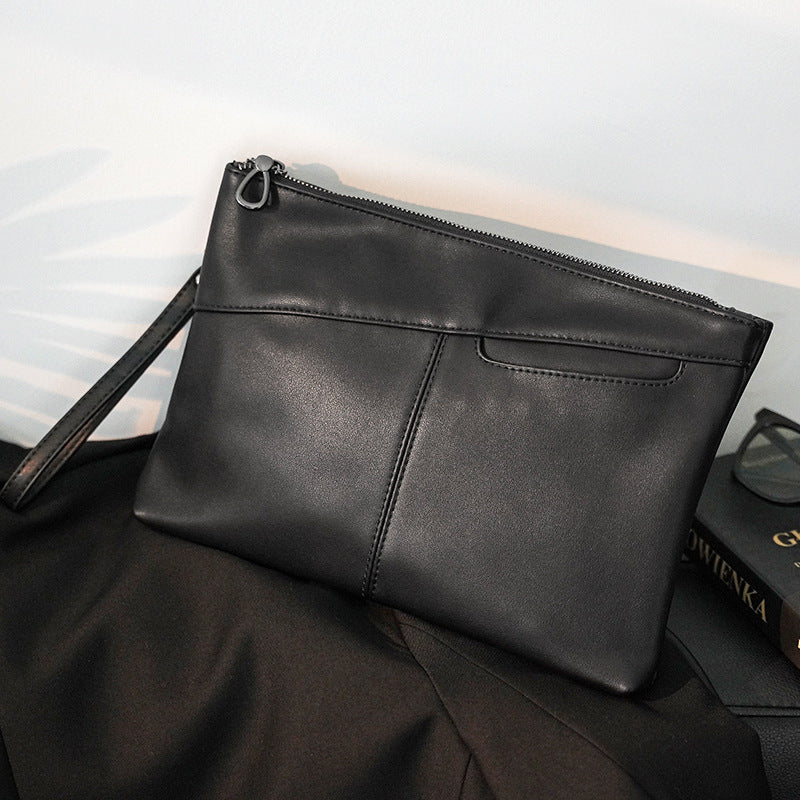 Elegant Leather Clutch Stornfield