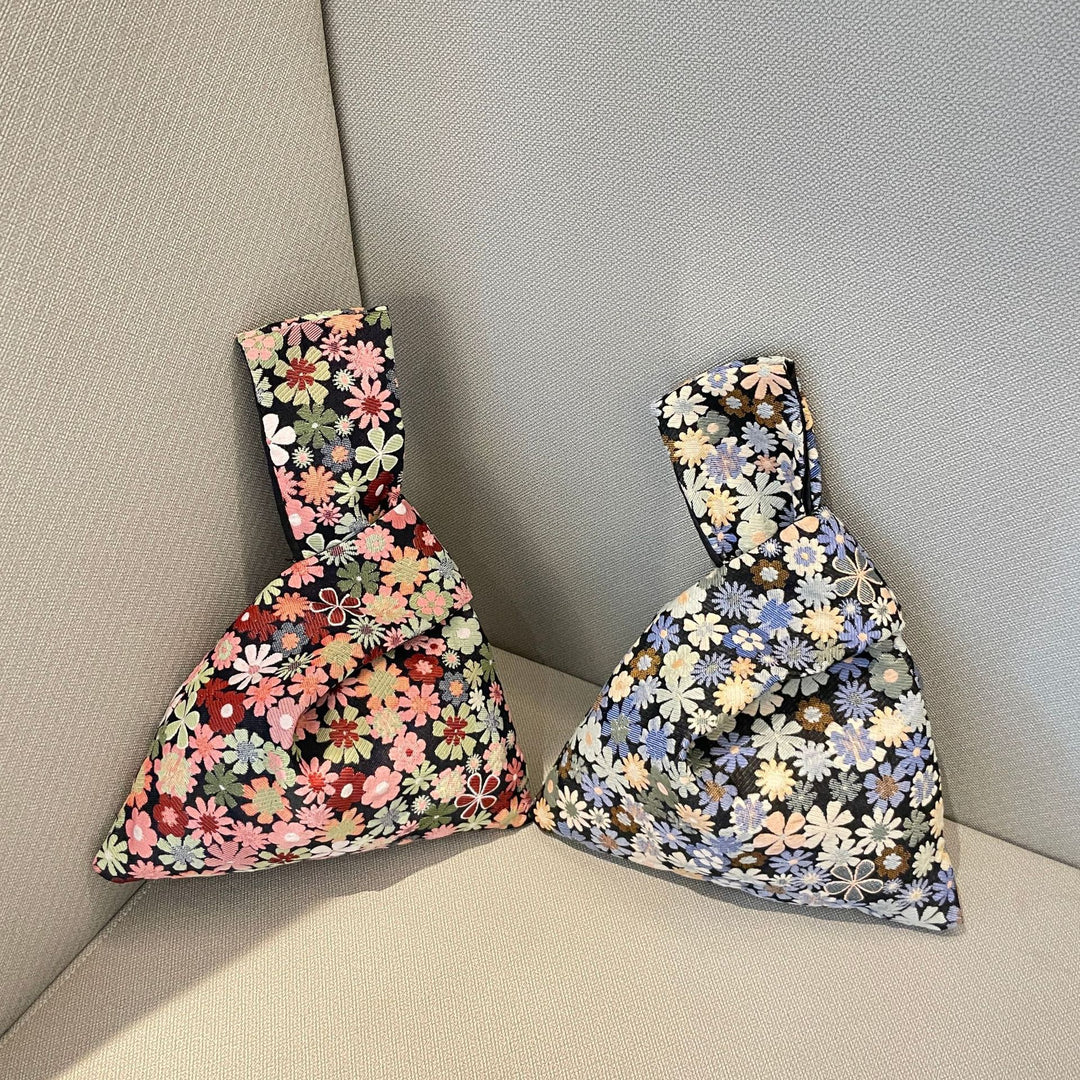 Stylish Floral-Printed Clutch