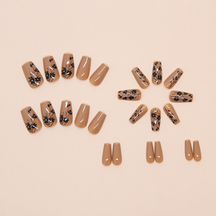 Floral Articulated Press-On Nail Tips Stornfield