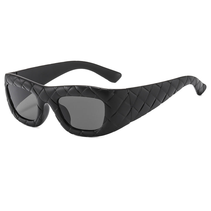 Ladies extravagant sunglasses with textured frame Stornfield