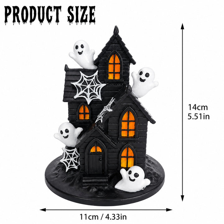 Halloween Deco House with spooky ghosts Stornfield