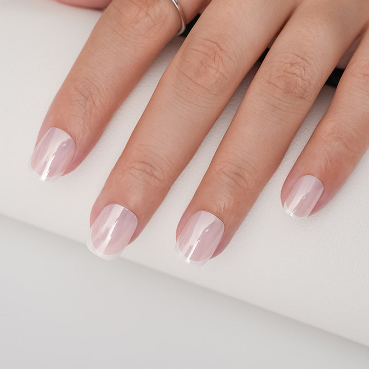 High-quality artificial nails with elegant French tips Stornfield