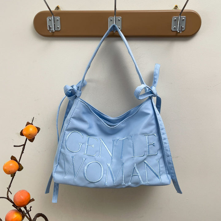 Stylish Satin Bucket Bag Stornfield