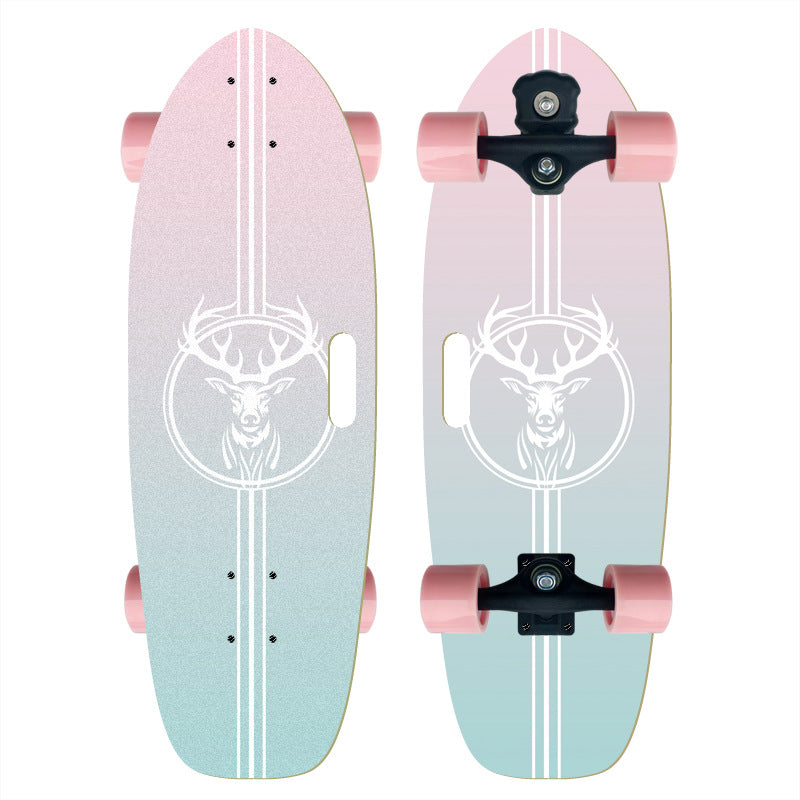 Skateboard with Custom Cartoon Design Stornfield