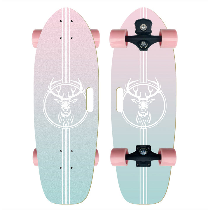 Skateboard with Custom Cartoon Design Stornfield