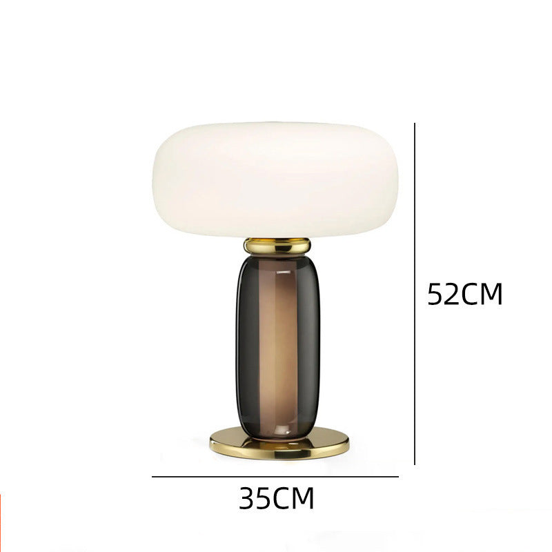 Modern Artistic Table Lamp with Elegant Glass Design