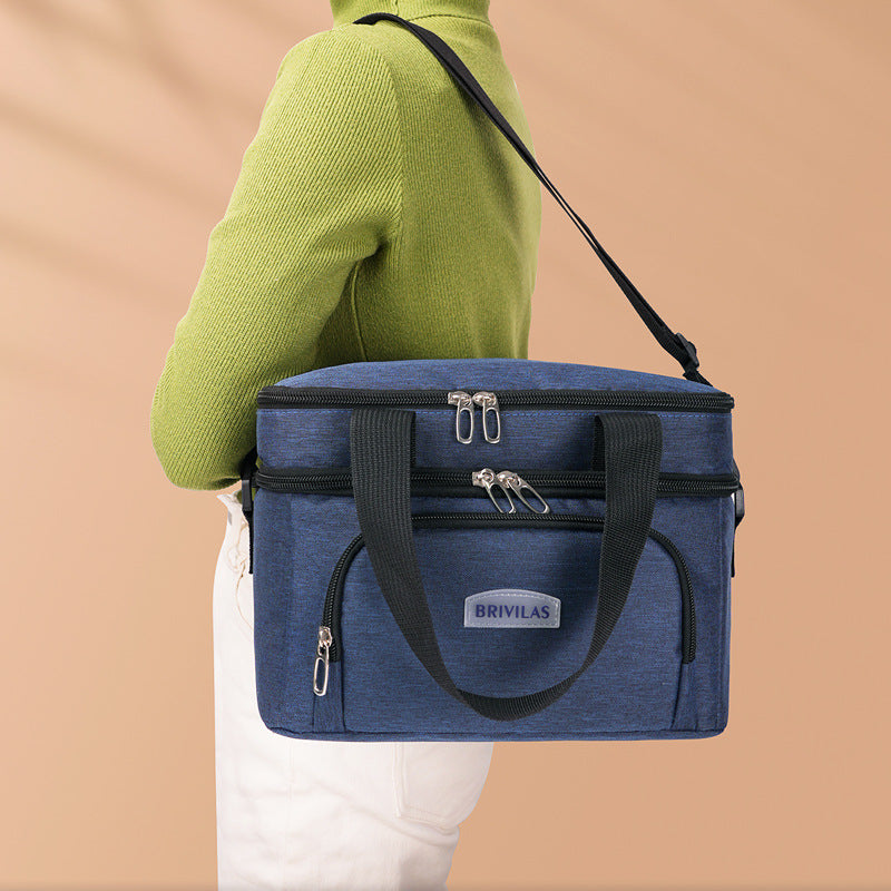 Insulated Multi-Compartment Lunch Carrier Stornfield