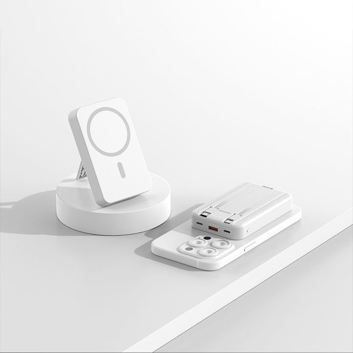 Magnetic Power Bank with Integrated Stand Stornfield