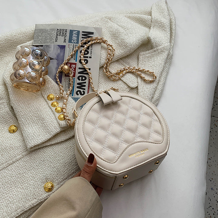 Quilted Round Crossbody Bag Stornfield