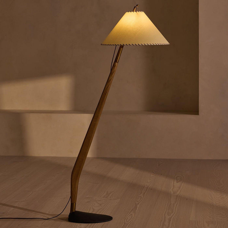 Contemporary Tilted Floor Lamp