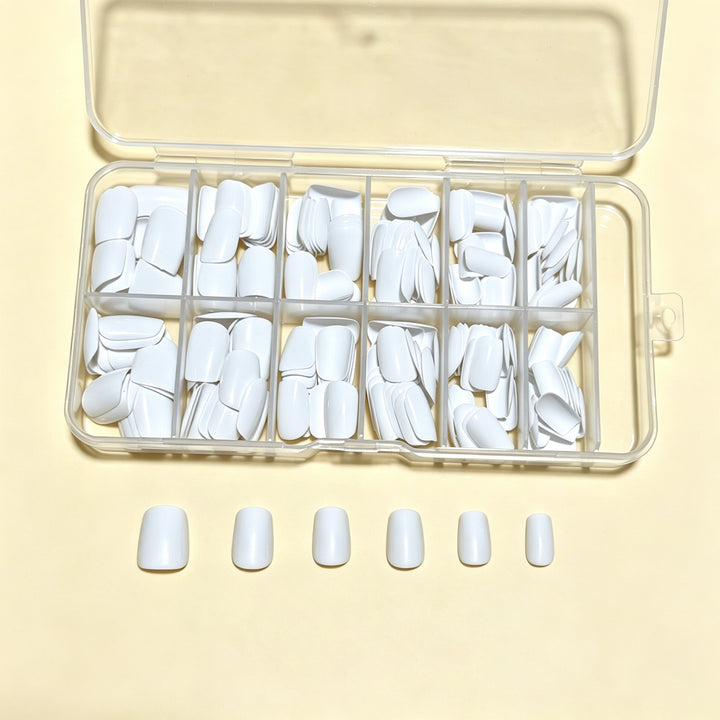 Premium White Press-On Nail Tips Stornfield