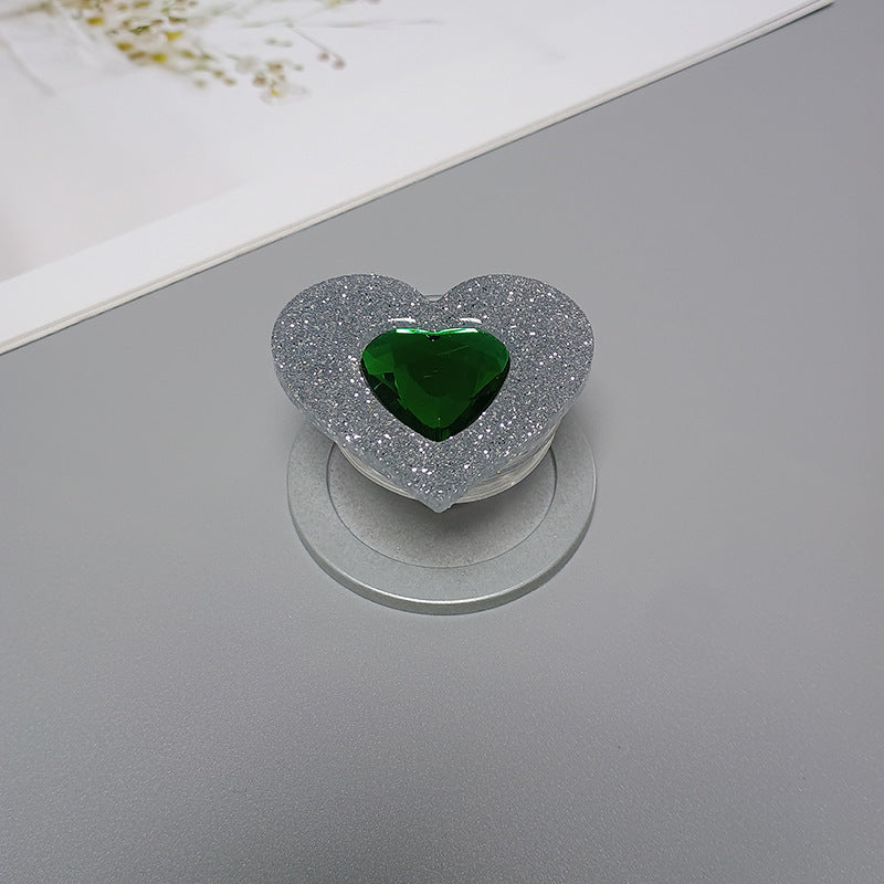 Decorative Heart-Shaped Phone Grip Stornfield