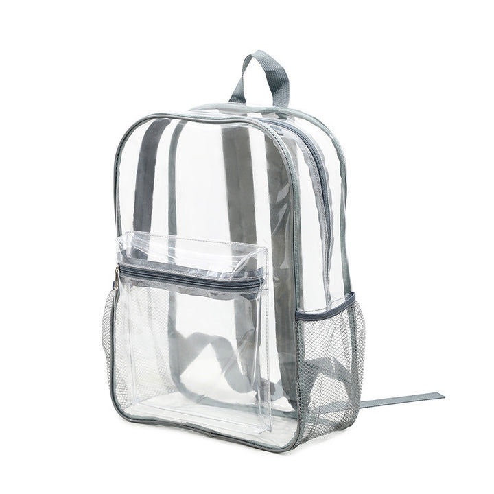 Transparent backpack with practical organizer Stornfield