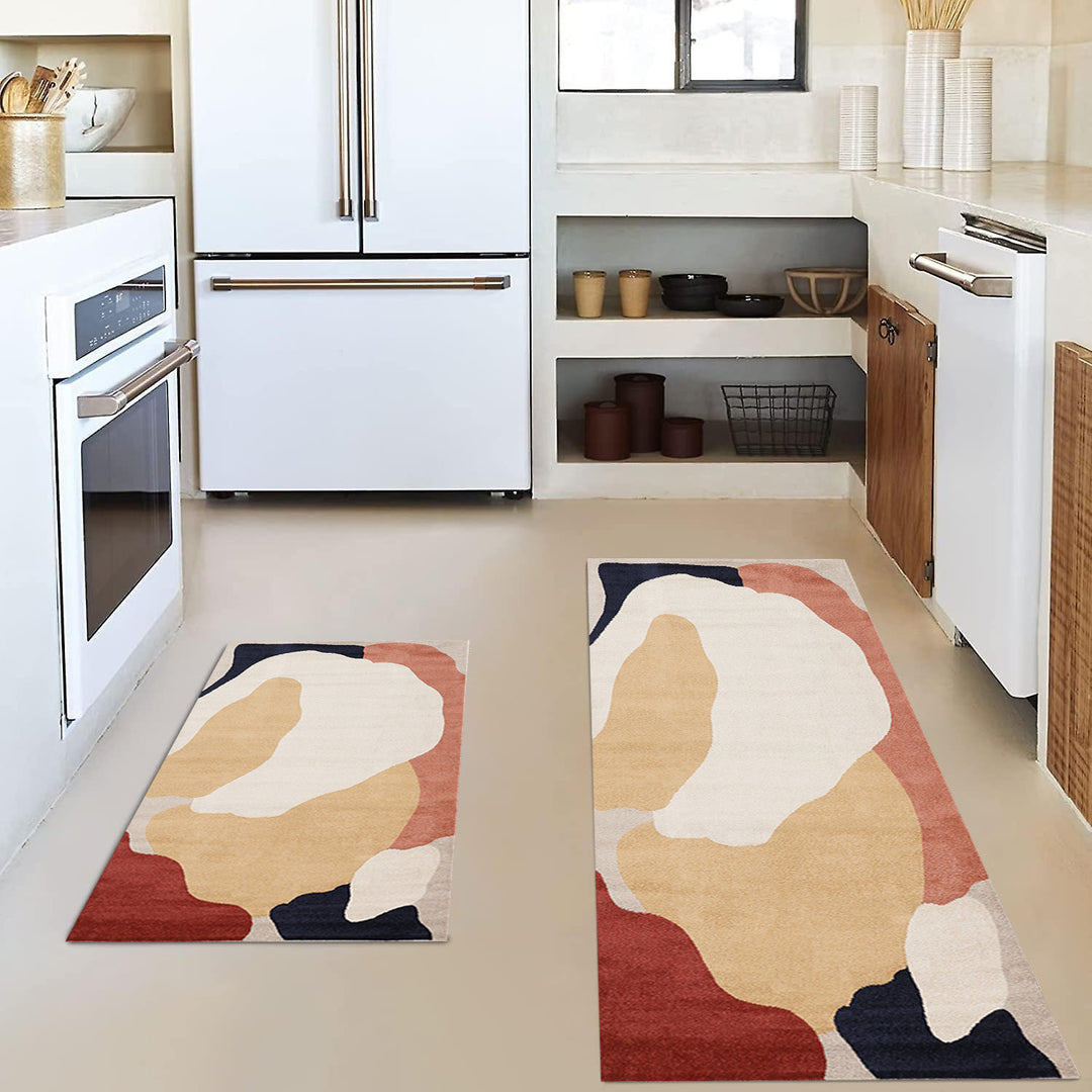 Vintage-Inspired Kitchen Mat Set Stornfield