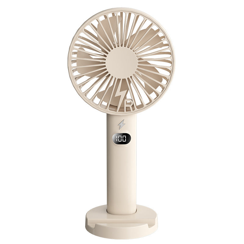 Ladies portable mini air fan with digital speed setting Stornfield