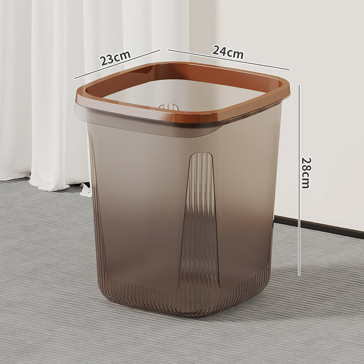Ladies modern and elegant waste bin with non-slip bottom and ergonomic handle Stornfield