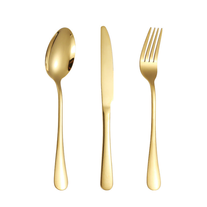 Elegant stainless steel cutlery set with ergonomic handle Stornfield