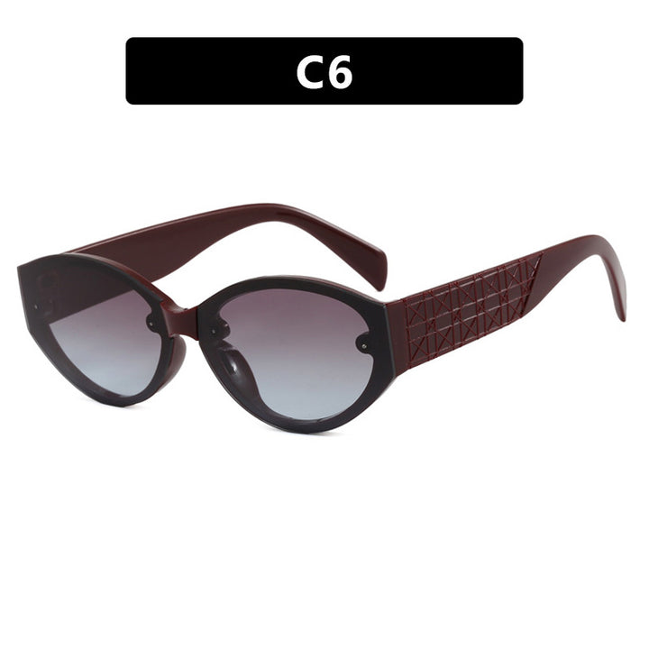 Ladies extravagant Cat-Eye sunglasses with textured frame Stornfield