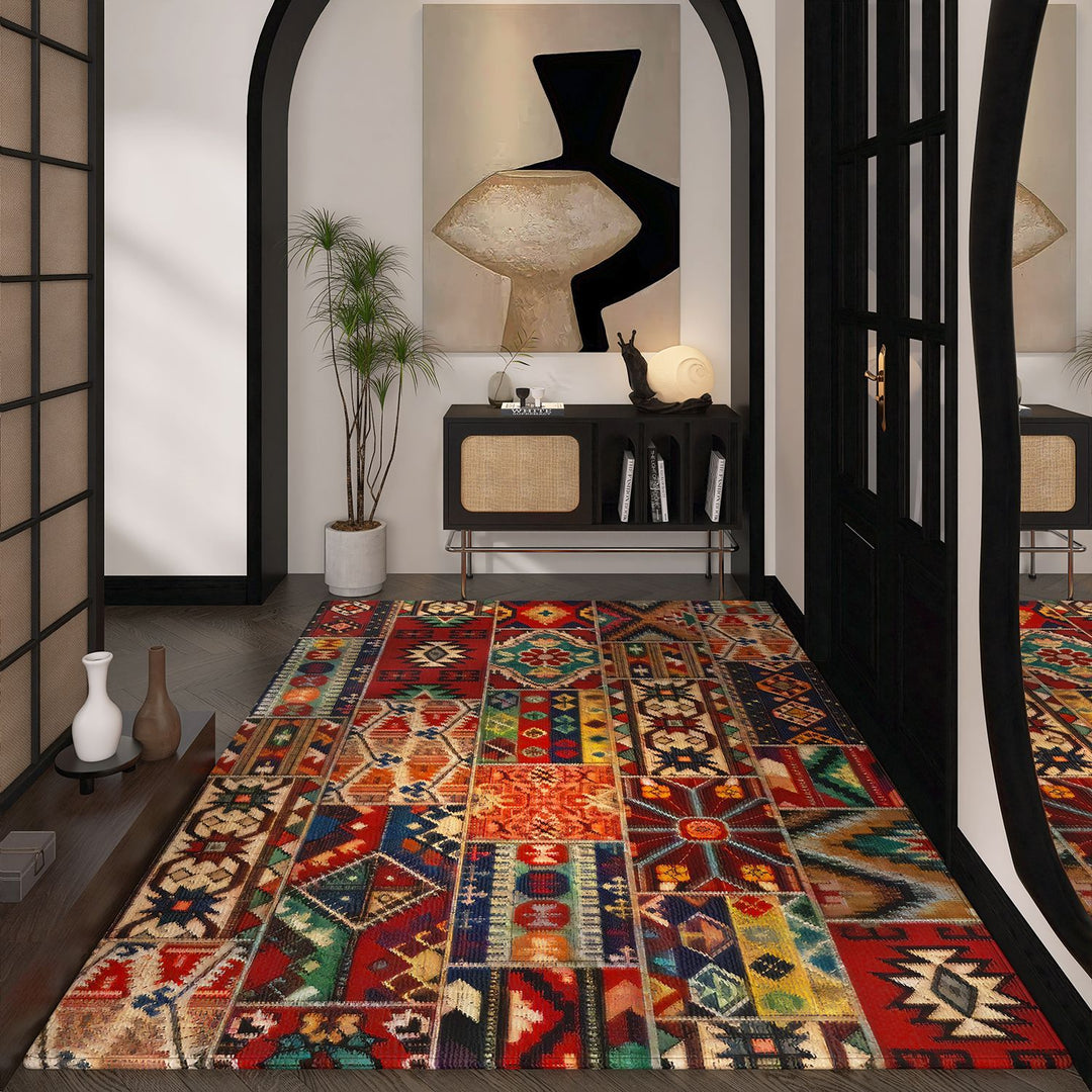 Geometric Pattern Area Rug