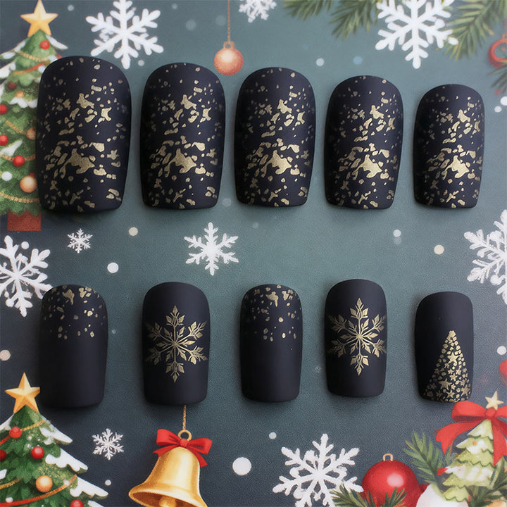 Decorative Matte Nail Art Extensions Stornfield